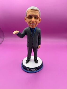 Dr. Fauci “Flatten the Curve” Bobblehead Figurine